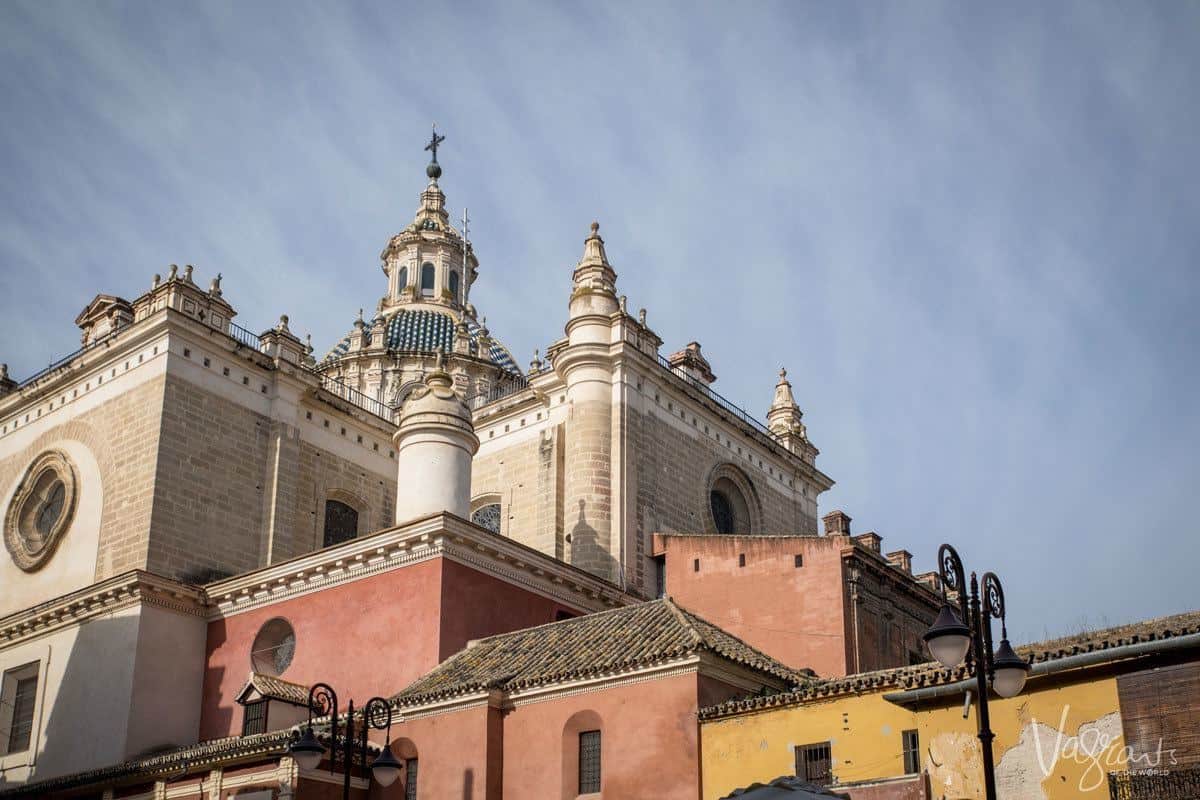 Seville Cathedral steeple, a wonderful example of Spanish architecture.