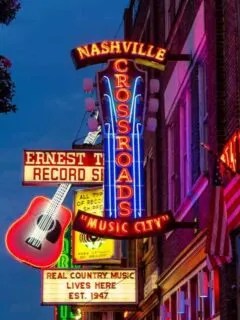 Crossroads Music City sign Nashville
