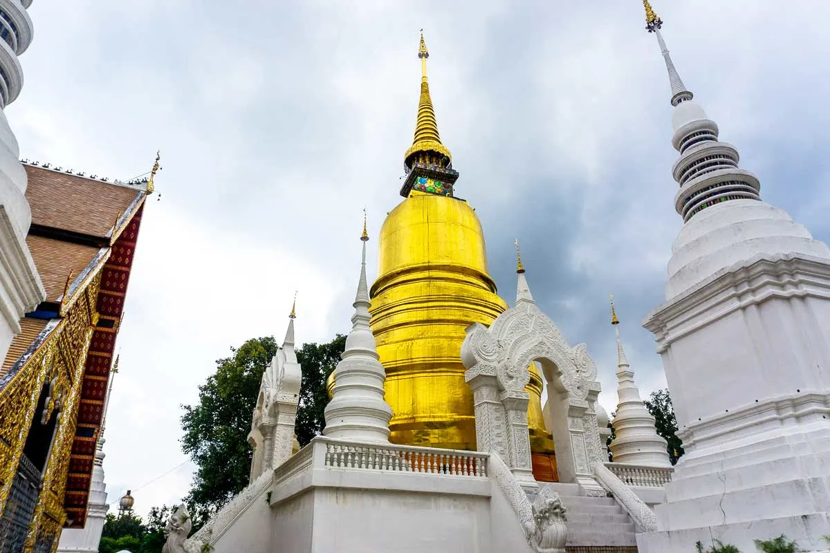 Wat Suan Dok Temple in Chiang Mai