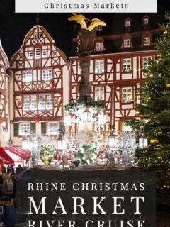 Want to visit the best Christmas markets in Europe? A Rhine Christmas market river cruise will take you to some of the best Christmas Markets in Europe. #rivercruise #christmasmarkets #wintercruises #europe #myvikingjourney #vikingcruises