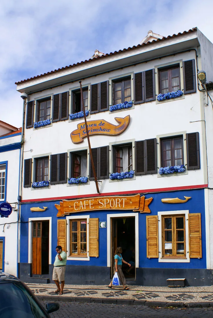 Peters Cafe Sport and iconic spot for a drink on Faial
