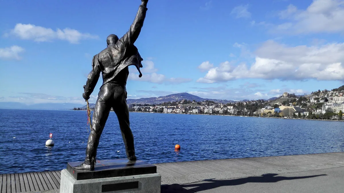 Freddie Mercury Statue, Montreux.