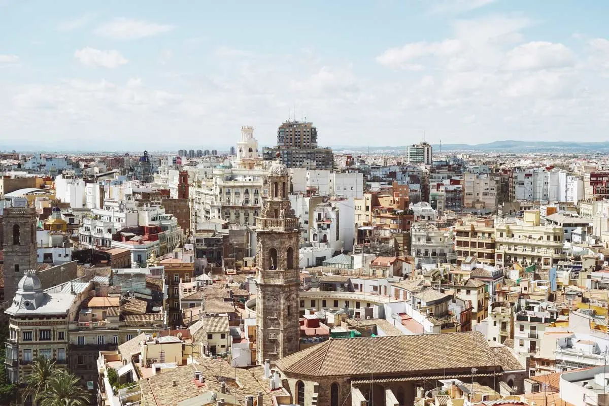 Stunning Plaza de la Reina in Valencia.