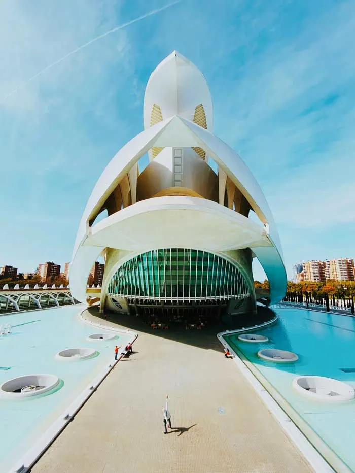Stunning ship shaped out of space styled Hemisfèric, Valencia.