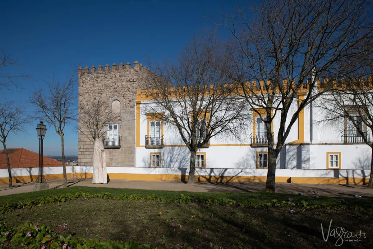 The garden of Diana in Evora Portugal. 