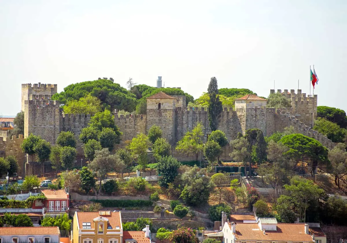 São Jorge Castle in Lisbon. 