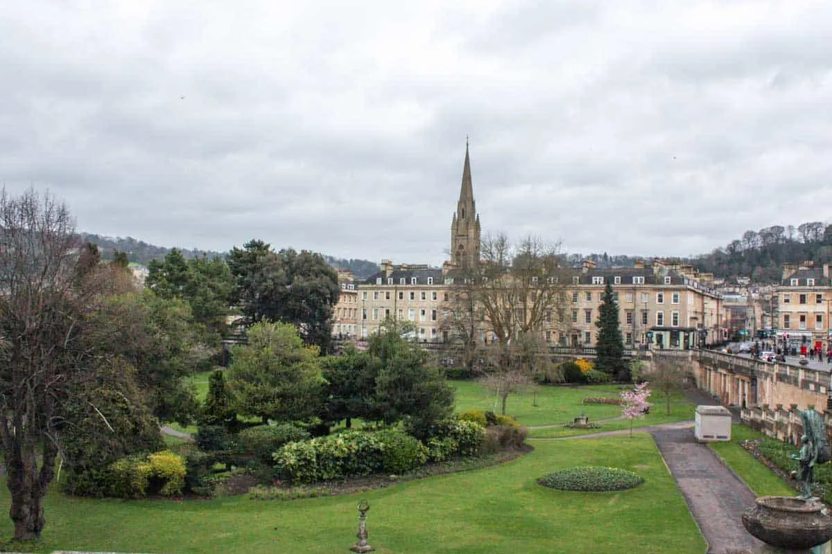 The Sydney Gardens in Bath England.