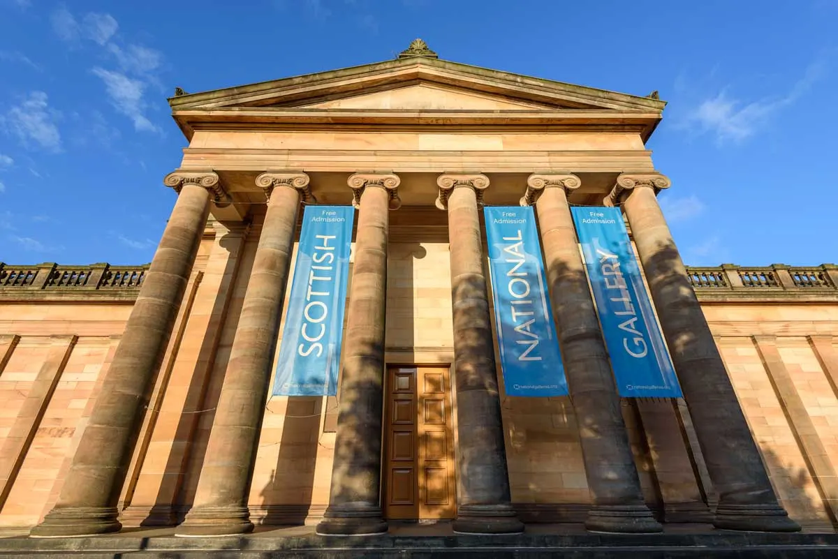 The exterior of the Scottish National Museum.