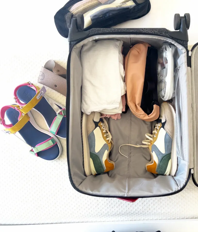 How to Pack Shoes for Travel
