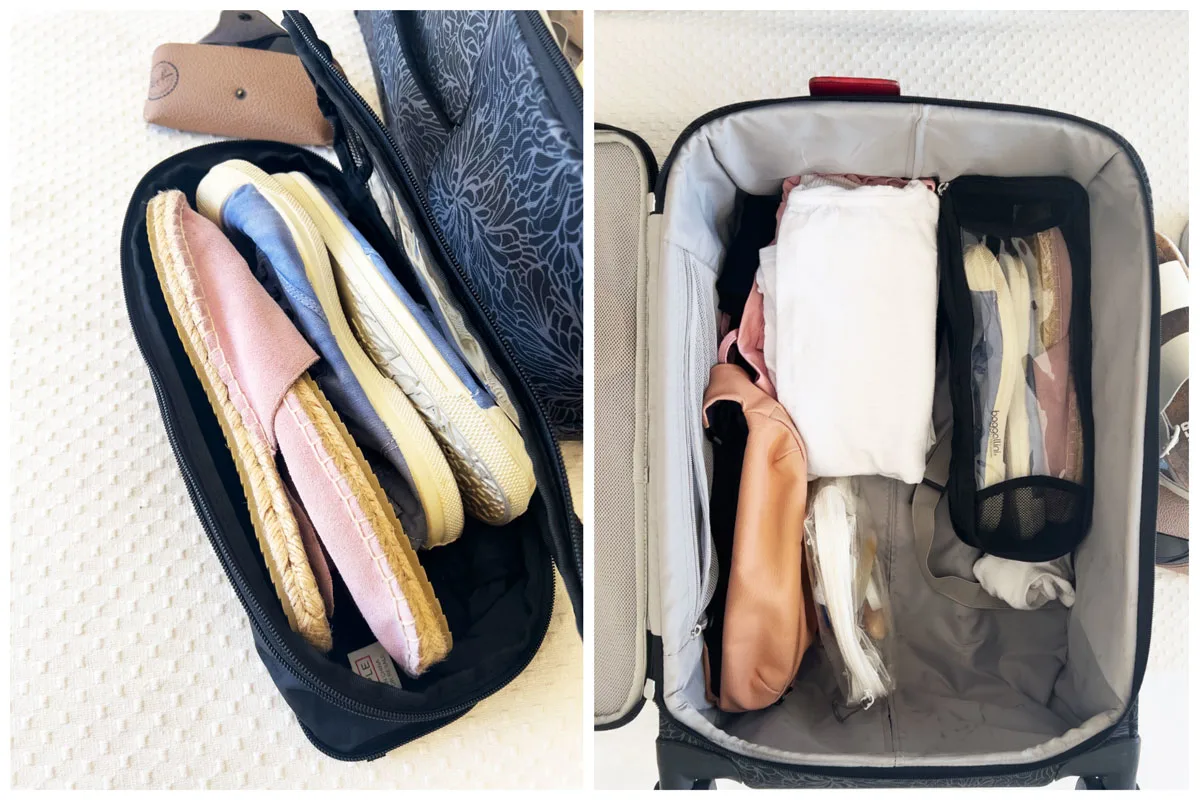 How to Pack Shoes For Travel - Simple Packing Hacks