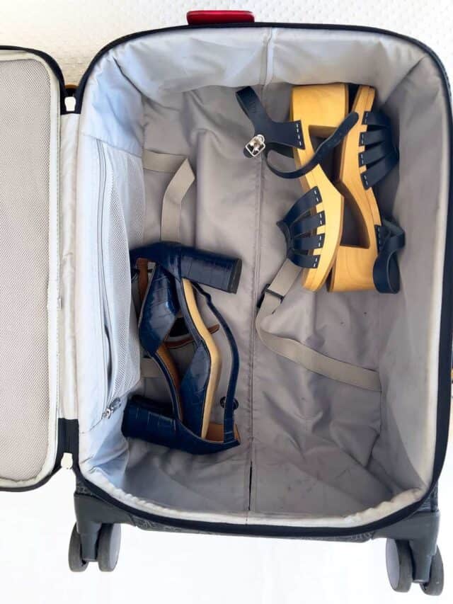 How to Pack Shoes For Travel Story
