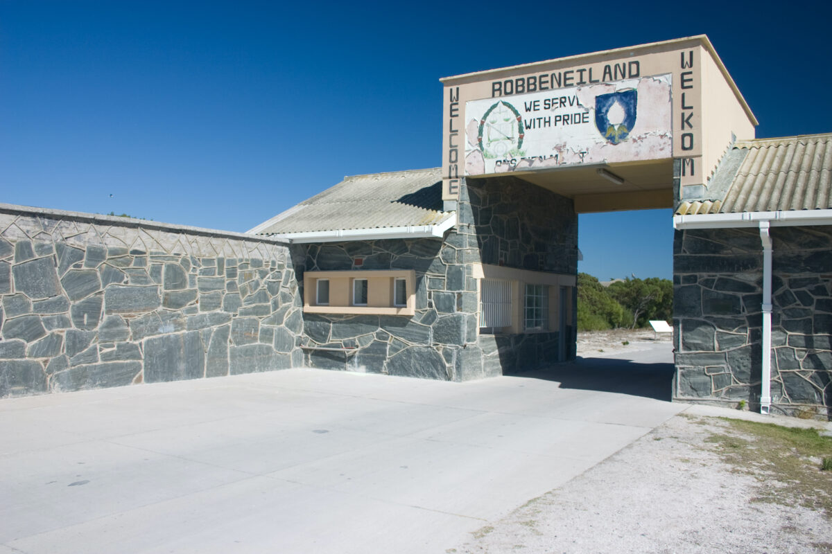 Entrance to Robben Island Prison