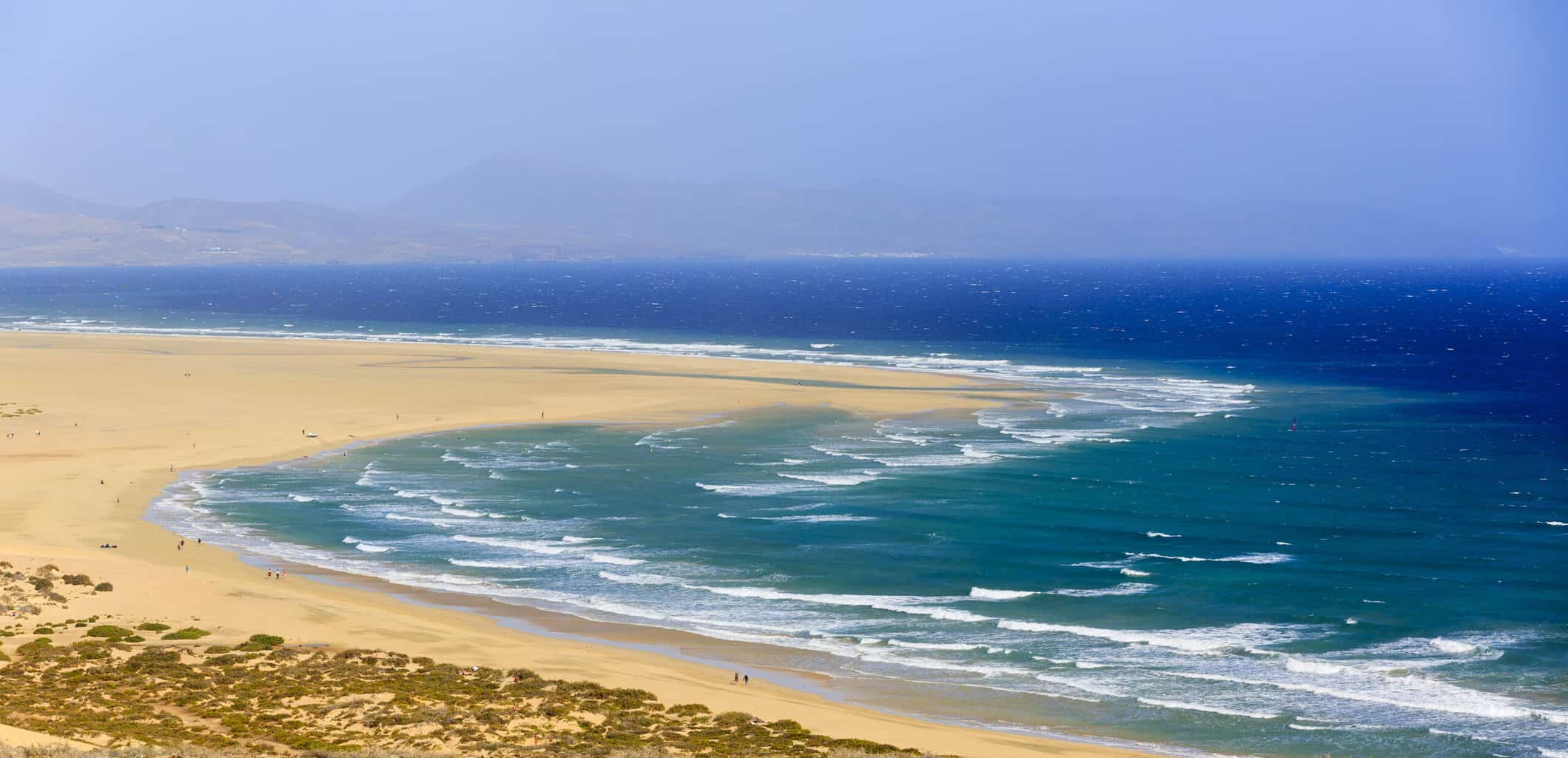 A coastal road in the Canary Islands, Spain