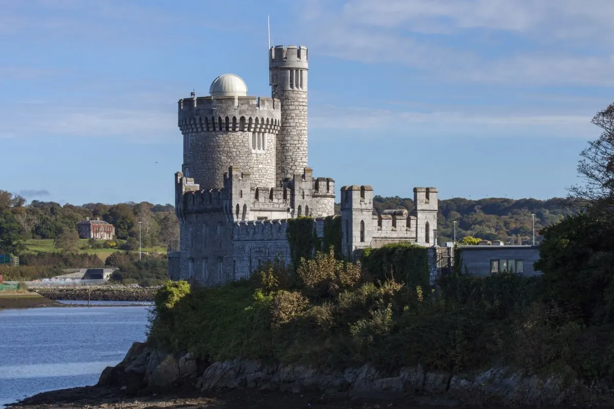 Outside of Blackrock Castle in Cork, Ireland