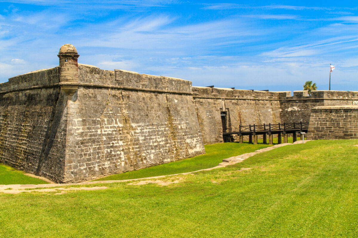 St. Augustine Fort, Castillo de San Marcos National Monument 