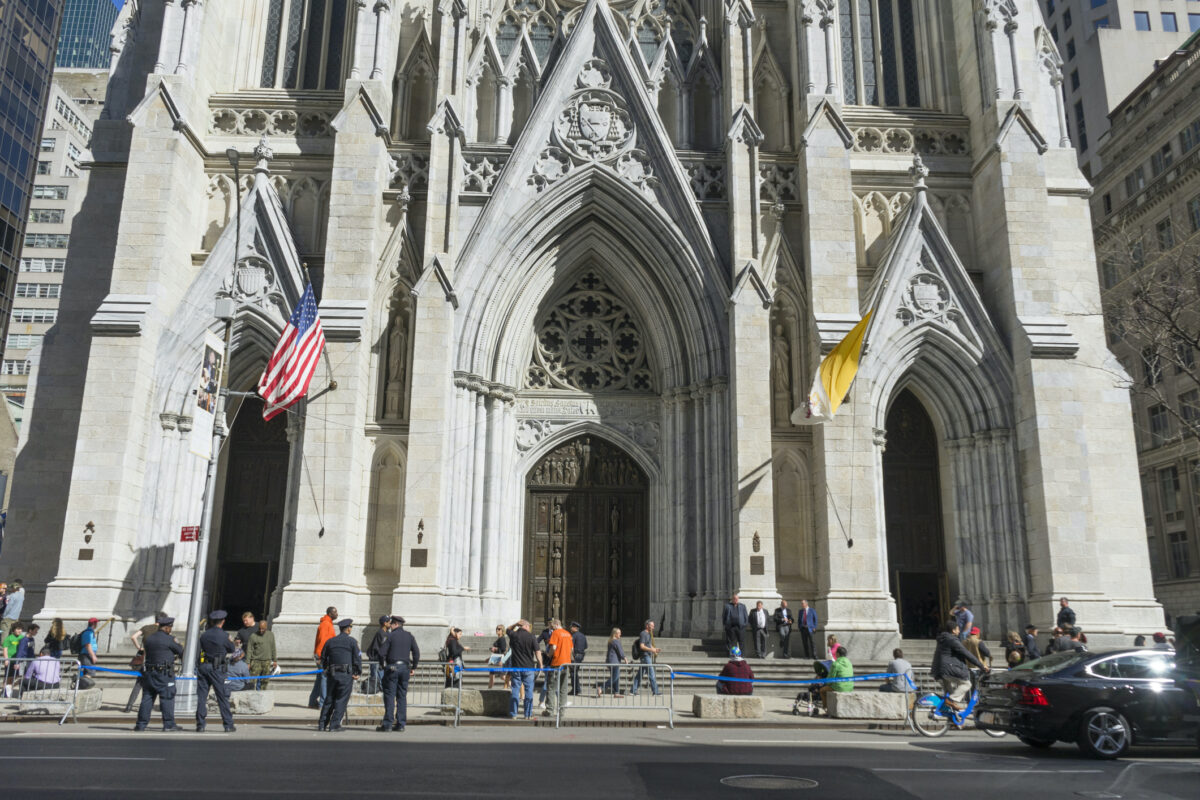 Exterior of St. Patrick's Cathedral, New York