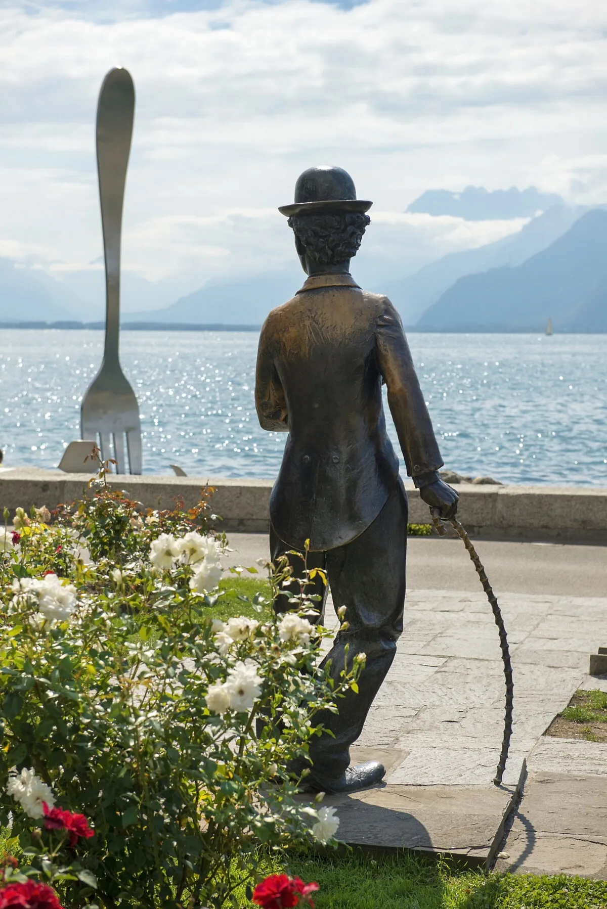 Charlie Chaplin Montreux Switzerland