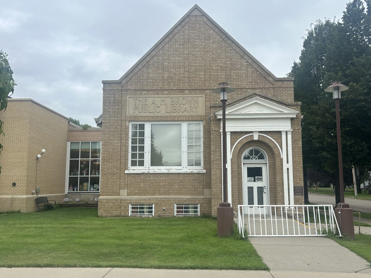 Historic Library in Mobridge South Dakota