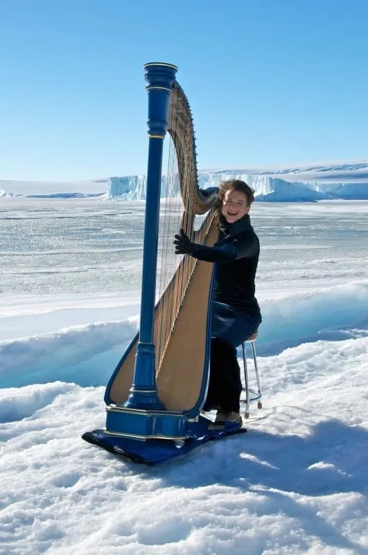 Alice on Mawson Sea Ice