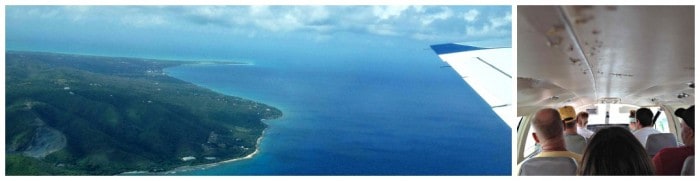 Flying over St Croix- USVI