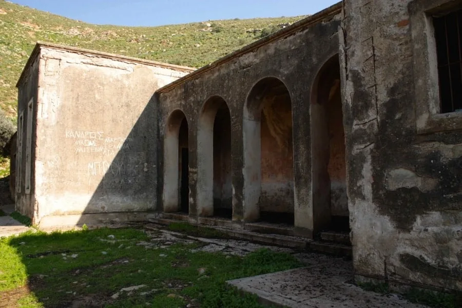 Abandoned Italian Army Buildings, Leros Island, Greece