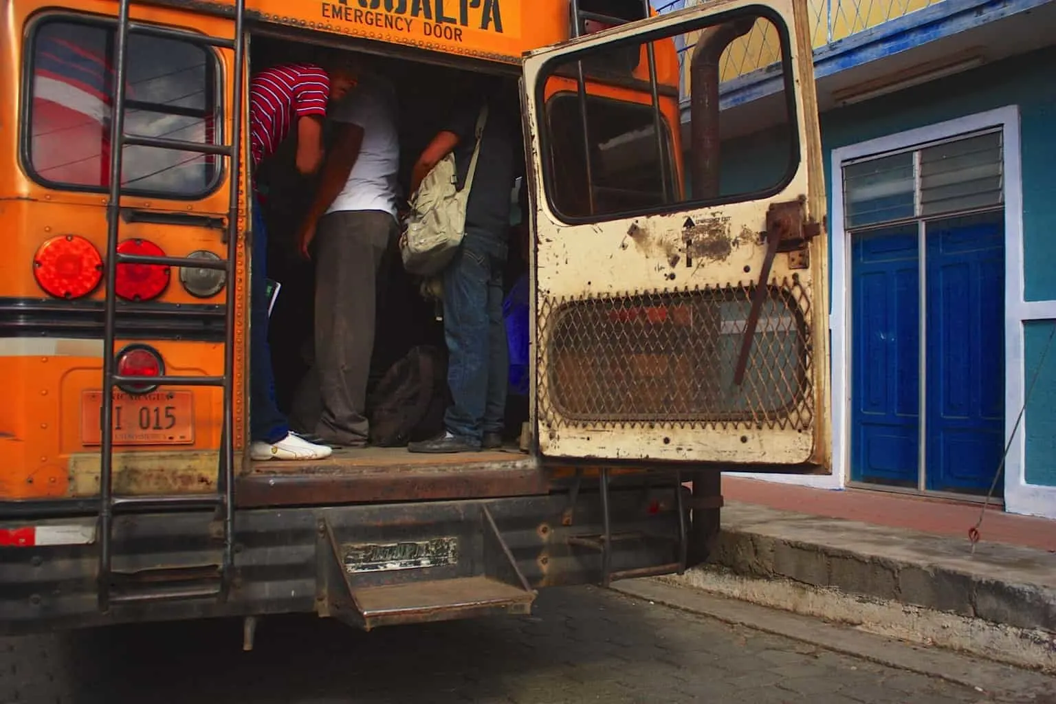 Chicken Bus Matagalpa Nicaragua