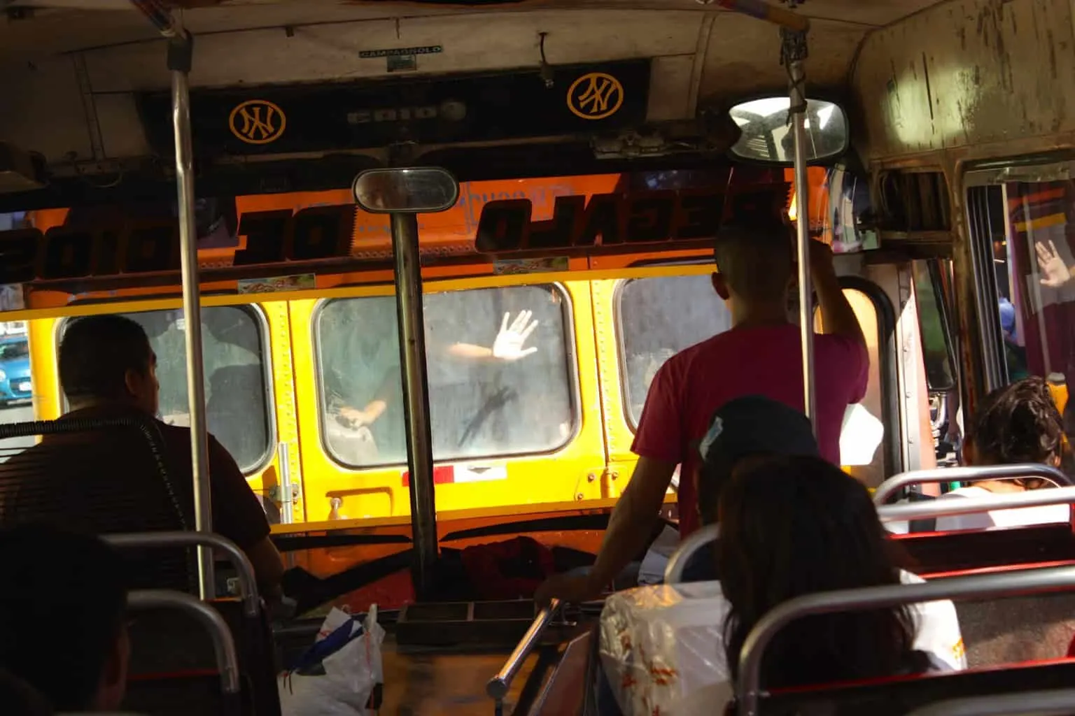 Chicken Bus Leon Nicaragua