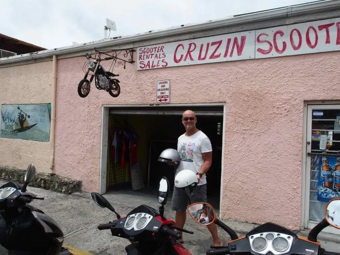 Cruzin Scooters Scooter hire. St Croix